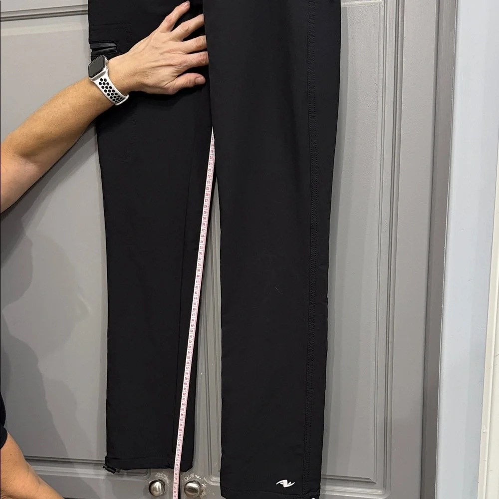 Athletic Works Black Straight Leg Pants - Picture 3 of 5